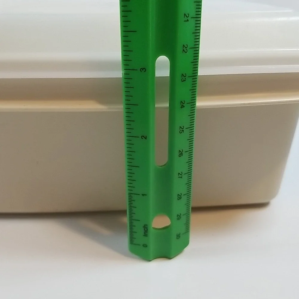 🍨 Vintage Tupperware 1254 Freeze-N-Save Ice Cream Keeper – Storage Container